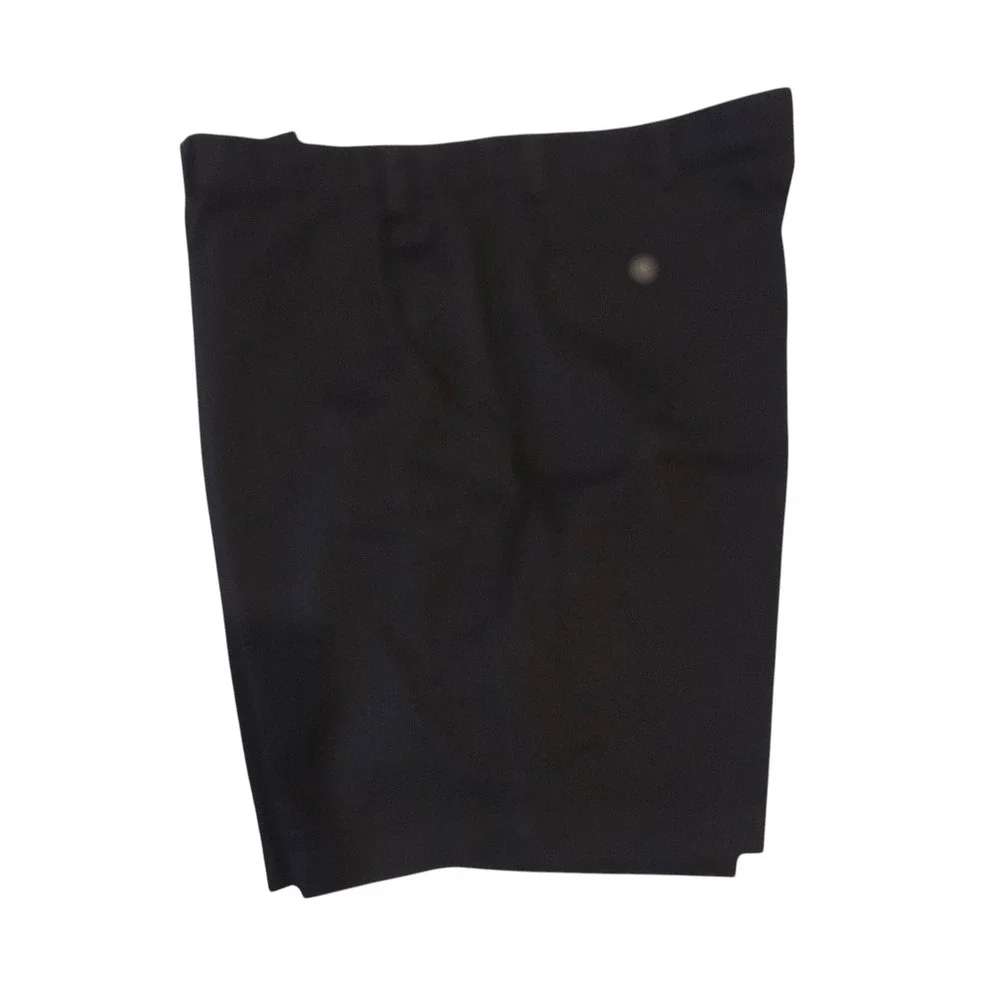 St Johns Bay Mens Chino Shorts Black‎ Comfort Stretch Flat Front 50 Big